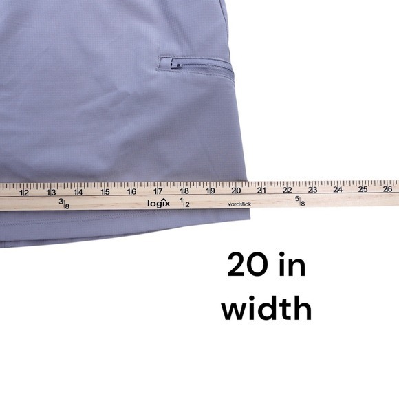Orvis Skort Active Athletic‎ Golf Skirt Pockets Pull On Lavender/Gray Size S - Picture 9 of 11